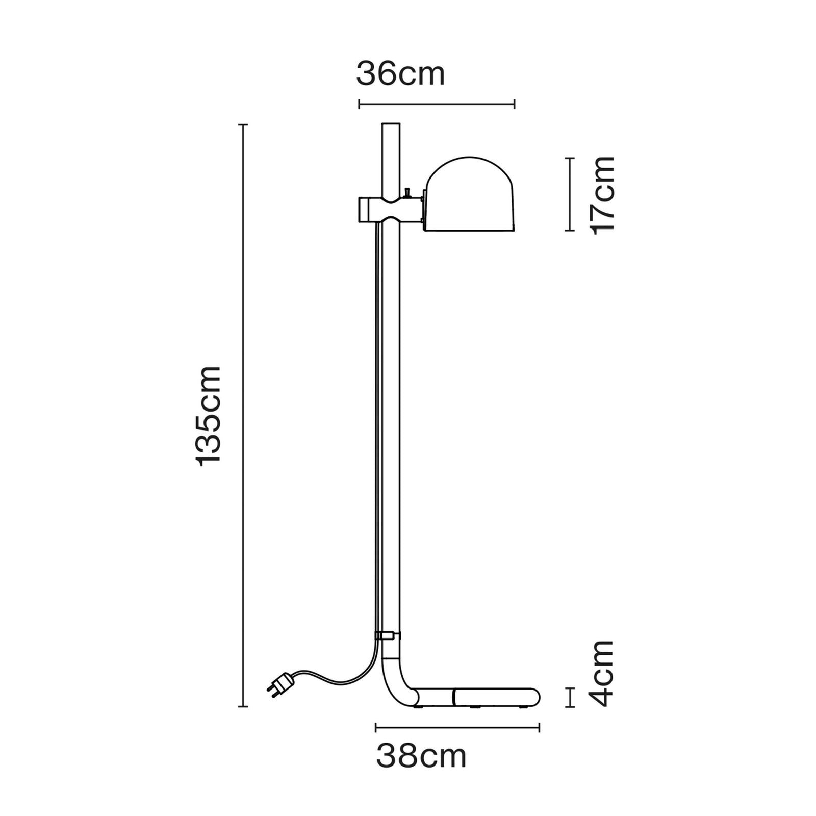 Marset Lauro E27 podna lampa