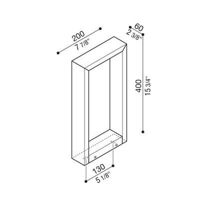 Lombardo Arke vanjska svjetiljka na stup IP66 AC DIRECT