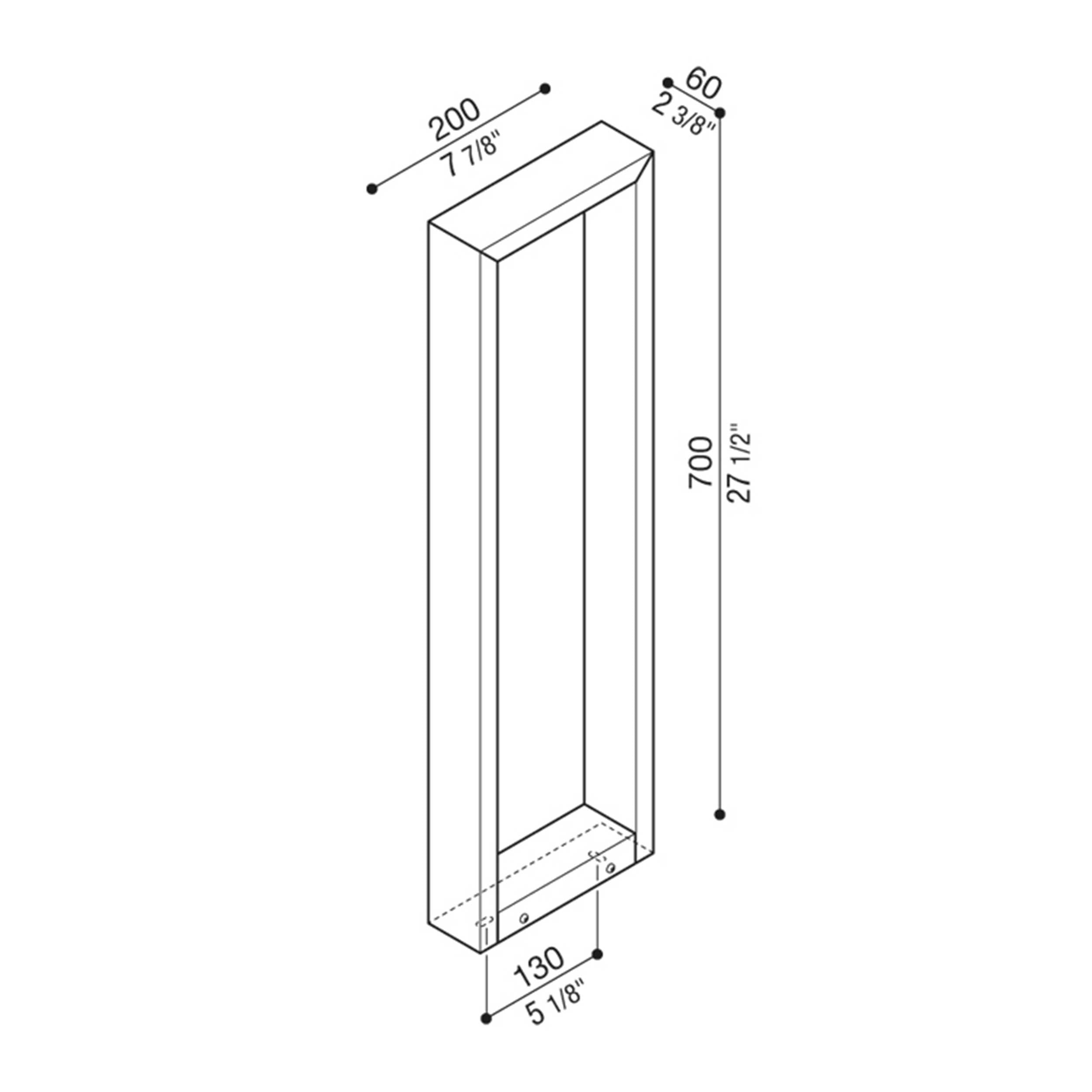 Lombardo Arke vanjska svjetiljka na stup IP66 AC DIRECT