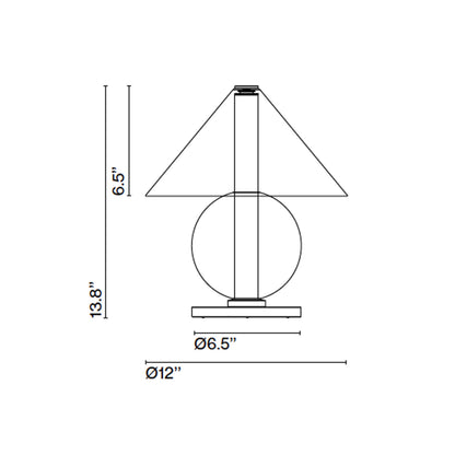 Marset Fragile LED stolna lampa