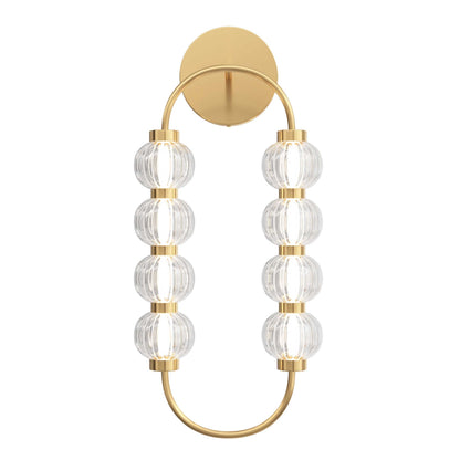 Maytoni Amulet LED zidna svjetiljka, kompozicija lanaca