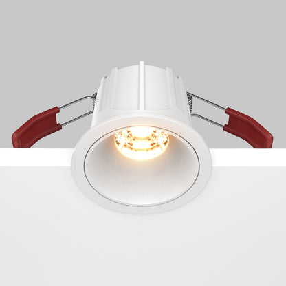 Maytoni Alfa LED 36° ugradbeni kružni downlight, bijeli