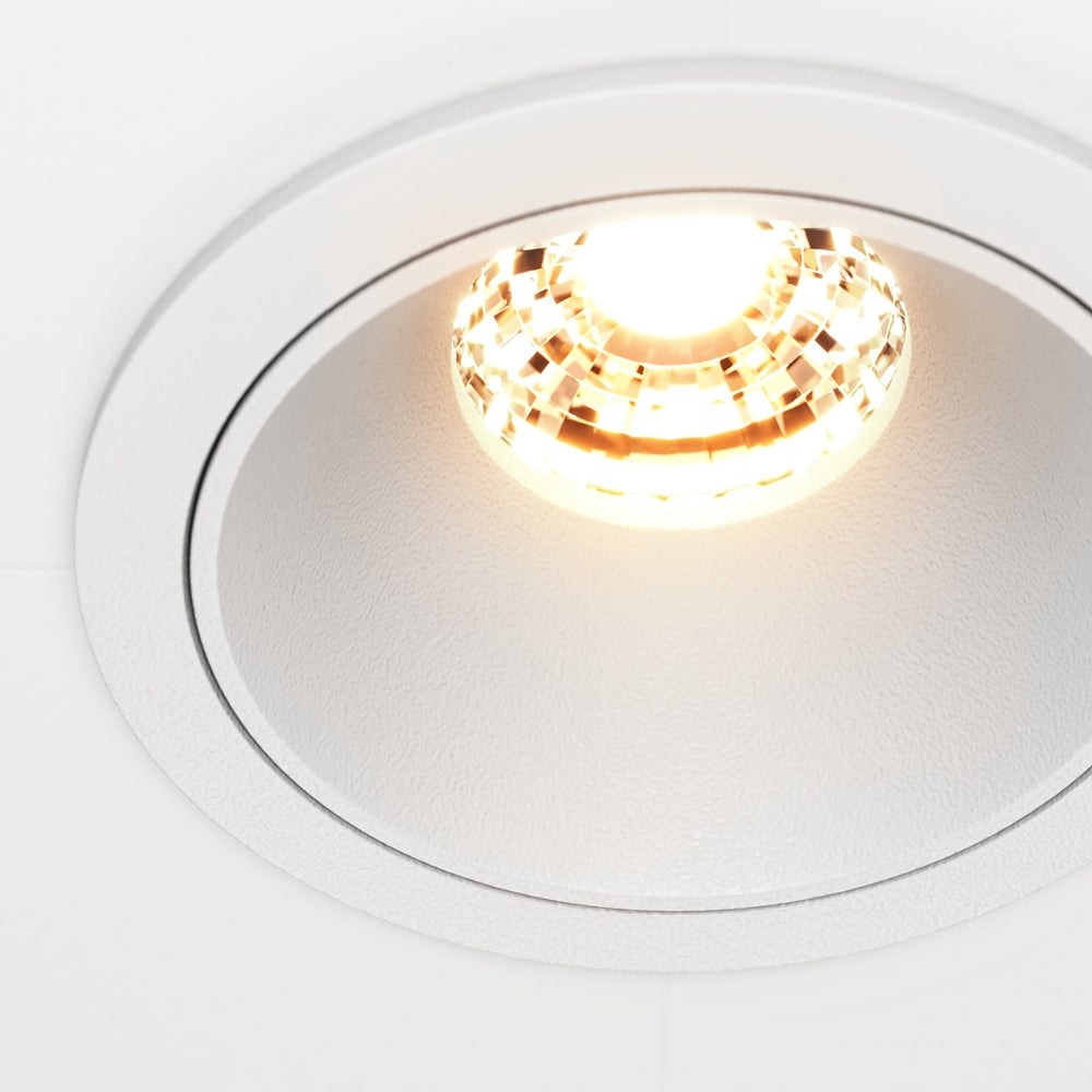 Maytoni Alfa LED 36° ugradbeni kružni downlight, bijeli