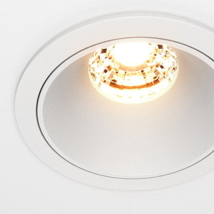 Maytoni Alfa LED 36° ugradbeni kružni downlight, bijeli