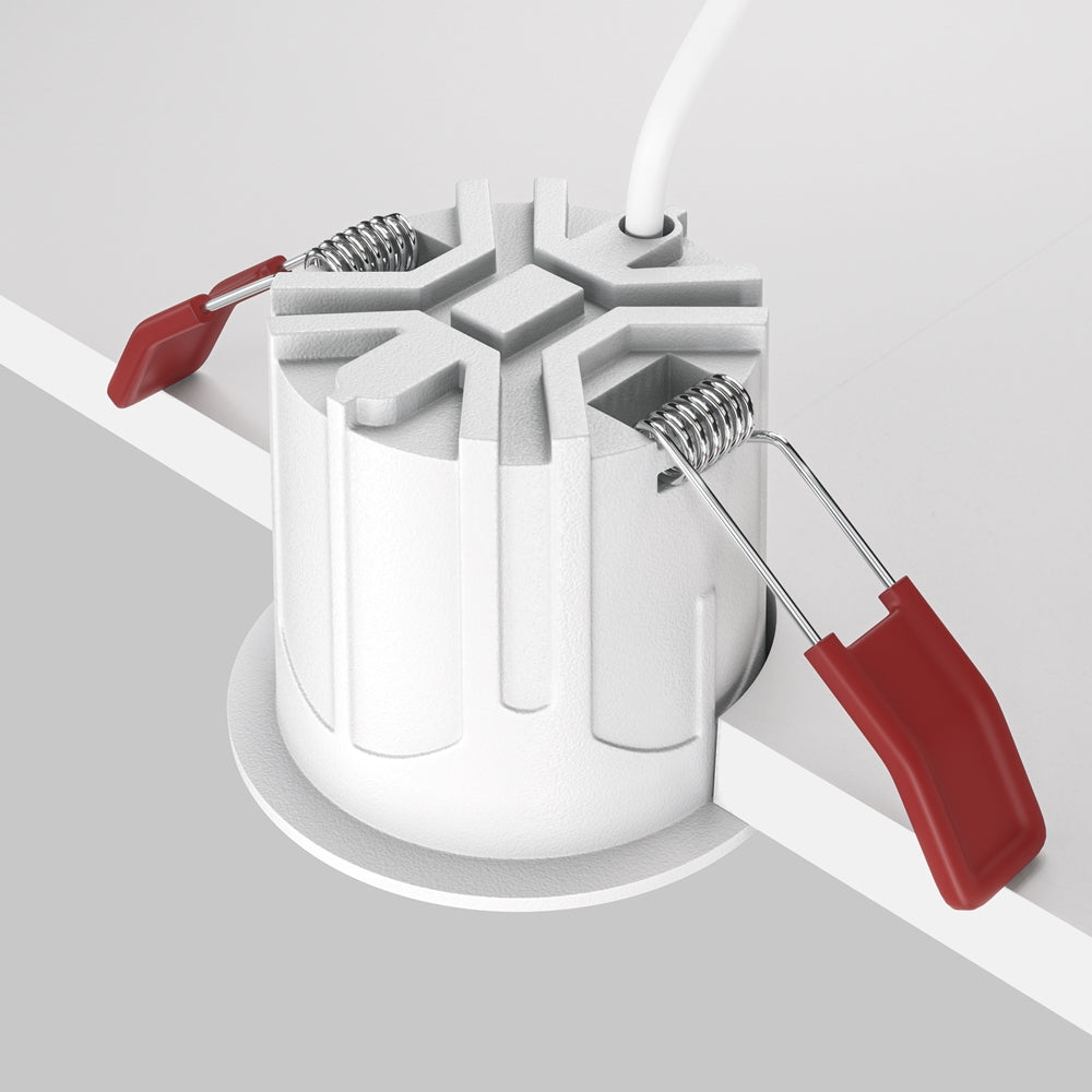 Maytoni Alfa LED 36° ugradbeni kružni downlight, bijeli