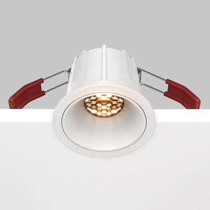 Maytoni Alfa LED 36° ugradbeni kružni downlight, bijeli