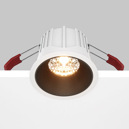 Maytoni Alfa LED 36° ugradbena kružna svjetiljka za dolje, crna