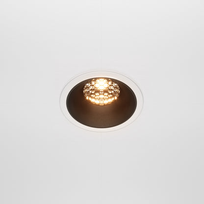Maytoni Alfa LED 36° ugradbena kružna svjetiljka za dolje, crna