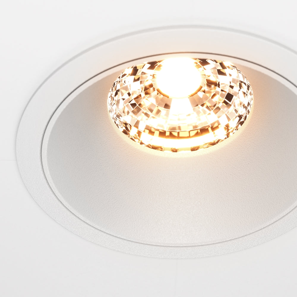 Maytoni Alfa LED 36° ugradbeni kružni downlight, bijeli