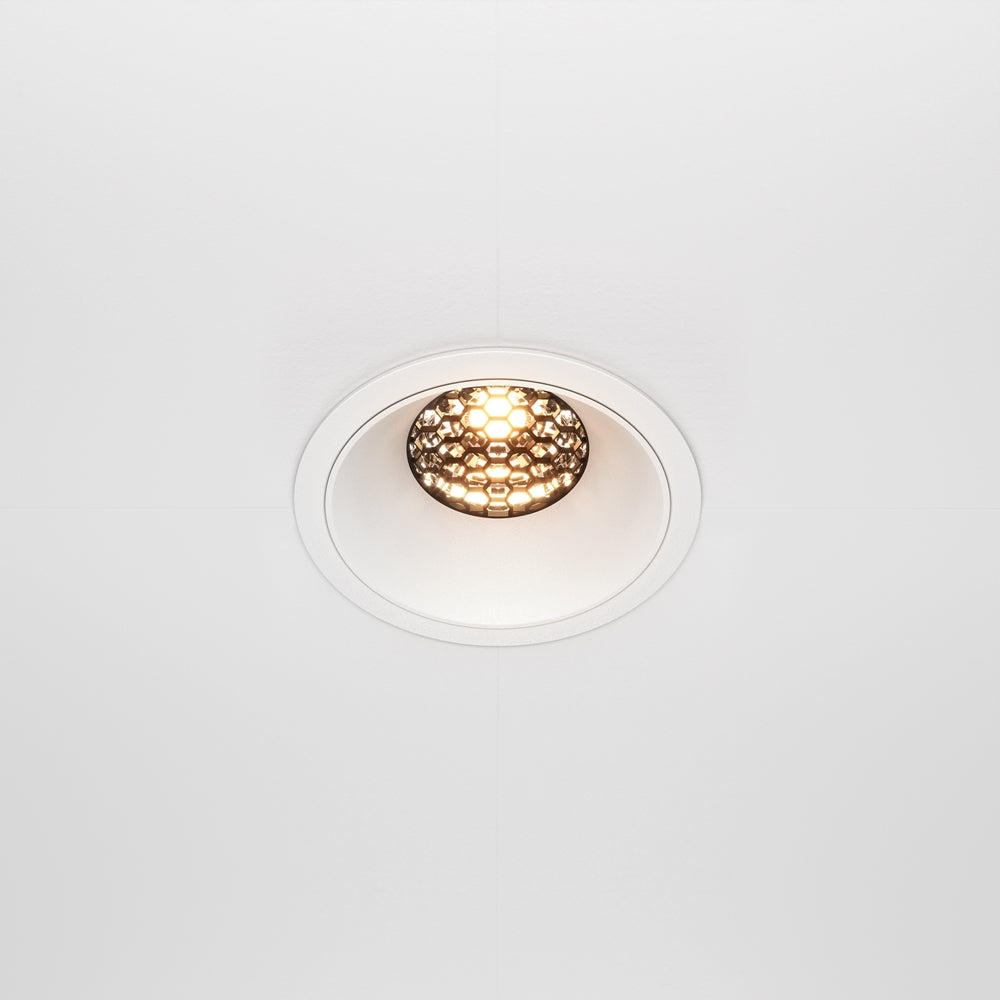 Maytoni Alfa LED 36° ugradbeni kružni downlight, bijeli