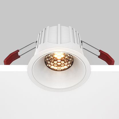 Maytoni Alfa LED 36° ugradbeni kružni downlight, bijeli