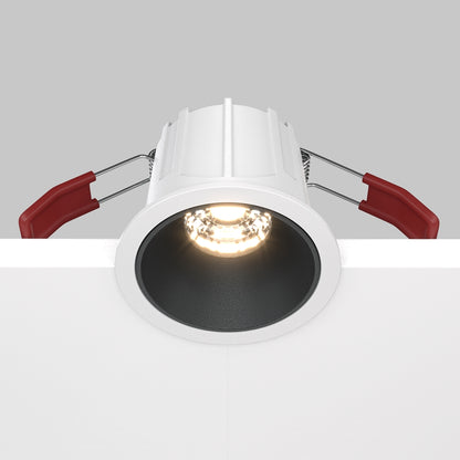 Maytoni Alfa LED 36° ugradbena kružna svjetiljka za dolje, crna