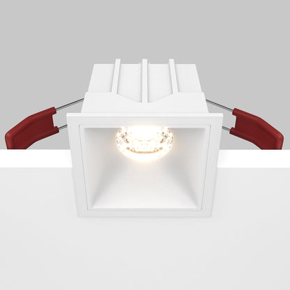 Maytoni Alfa LED 10W 36° ugradbena četvrtasta svjetiljka prema dolje, bijela