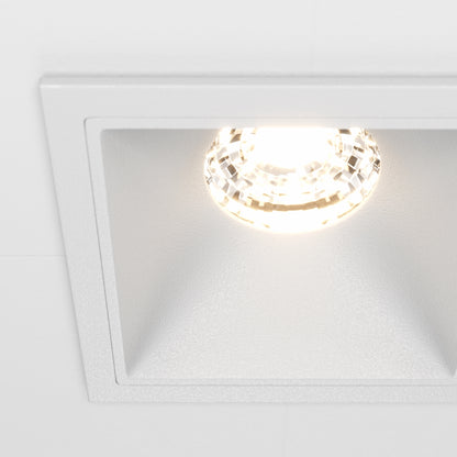 Maytoni Alfa LED 10W 36° ugradbena četvrtasta svjetiljka prema dolje, bijela