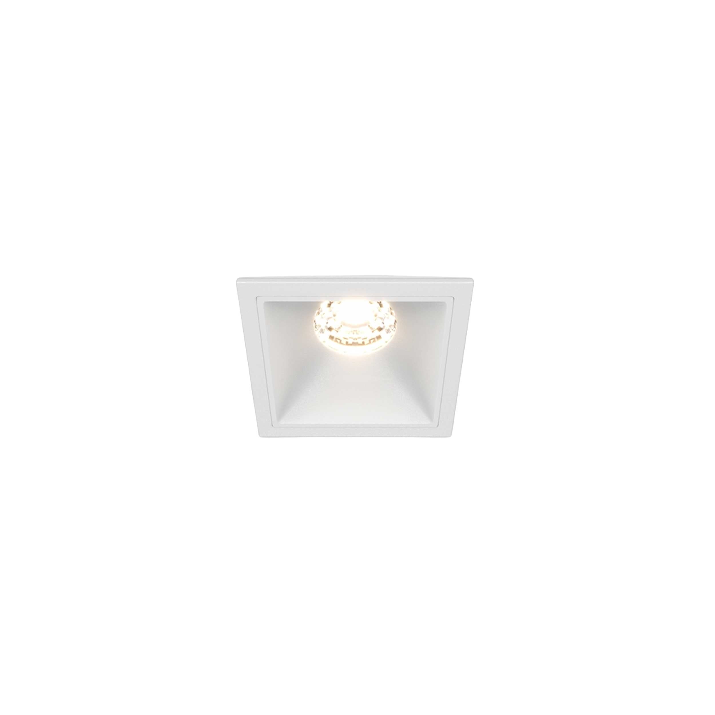 Maytoni Alfa LED 10W 36° ugradbena četvrtasta svjetiljka prema dolje, bijela