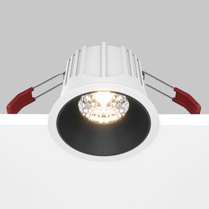 Maytoni Alfa LED 36° ugradbena kružna svjetiljka za dolje, crna