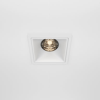 Maytoni Alfa LED 15W 36° ugradbeni četvrtasti downlight, bijeli
