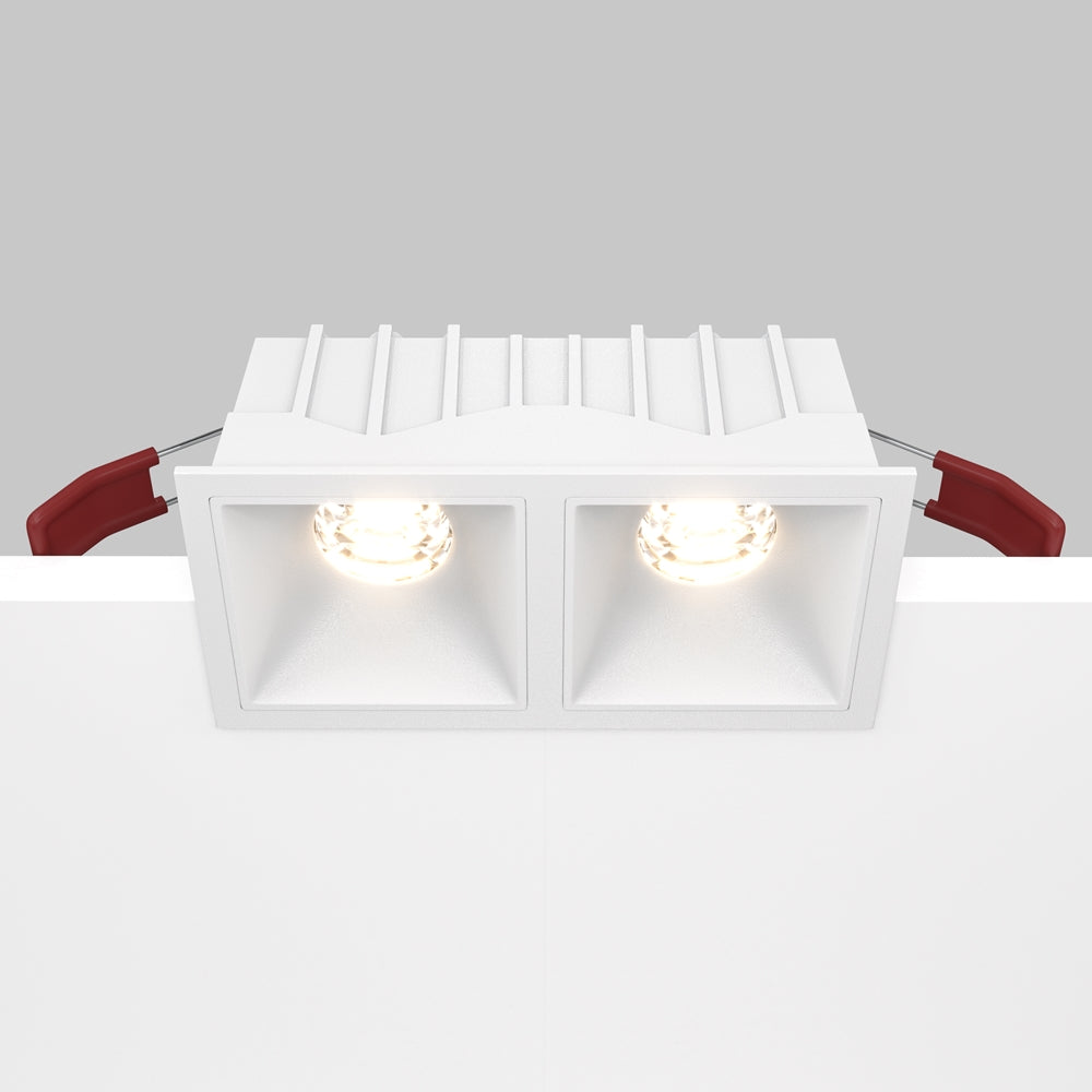 Maytoni Alfa LED 10W 36° ugradbena četvrtasta svjetiljka prema dolje, bijela