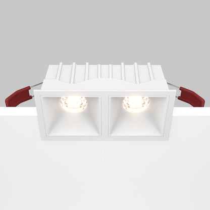 Maytoni Alfa LED 10W 36° ugradbena četvrtasta svjetiljka prema dolje, bijela