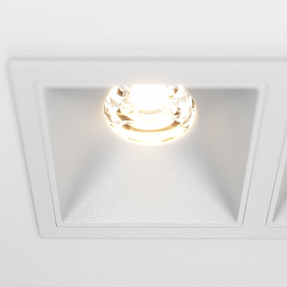 Maytoni Alfa LED 10W 36° ugradbena četvrtasta svjetiljka prema dolje, bijela