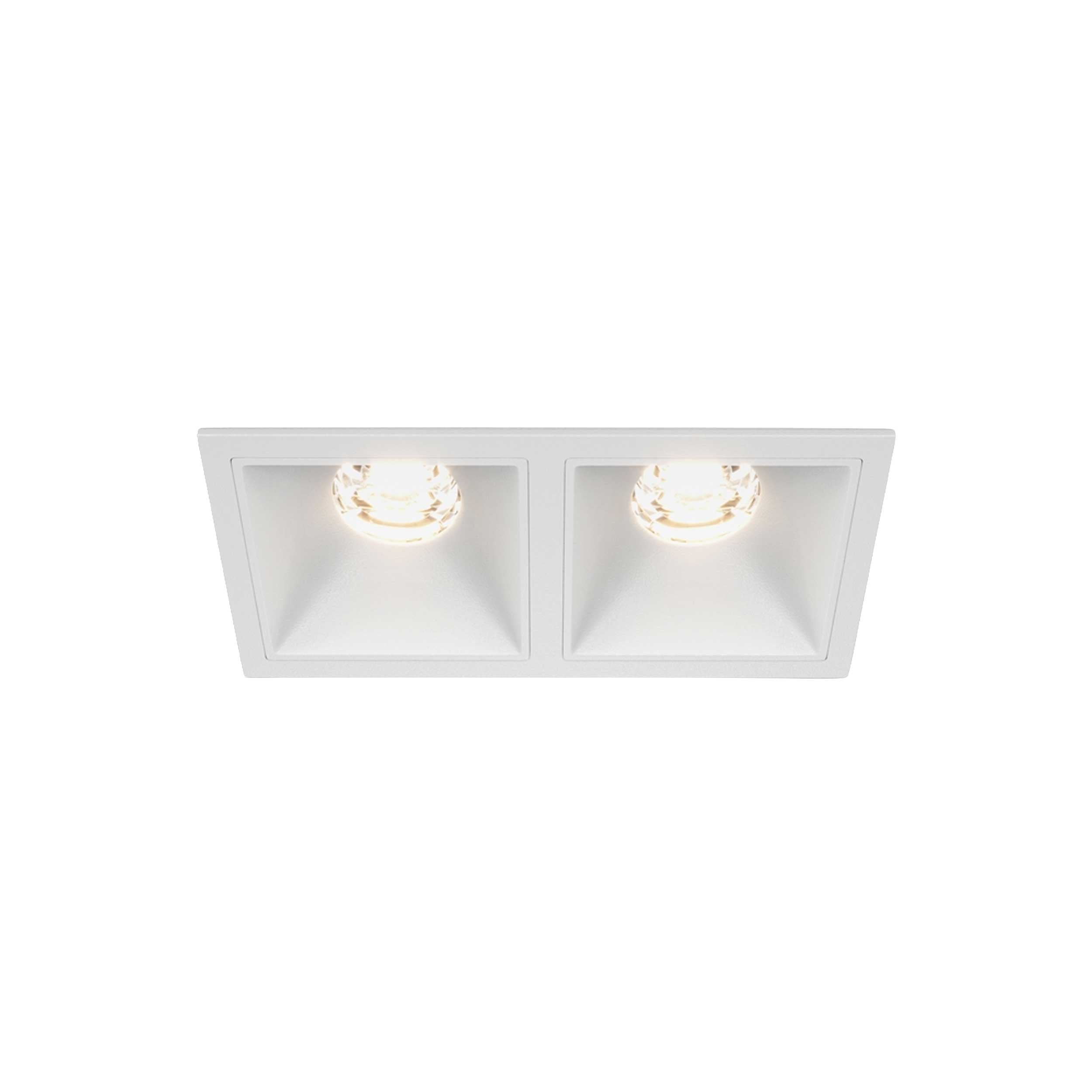 Maytoni Alfa LED 10W 36° ugradbena četvrtasta svjetiljka prema dolje, bijela