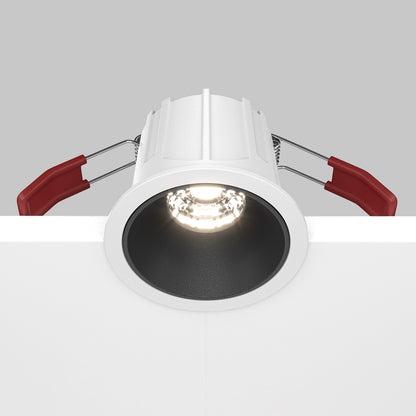 Maytoni Alfa LED 36° ugradbena kružna svjetiljka za dolje, crna