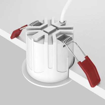 Maytoni Alfa LED 36° ugradbena kružna svjetiljka za dolje, crna