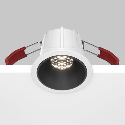 Maytoni Alfa LED 36° ugradbena kružna svjetiljka za dolje, crna