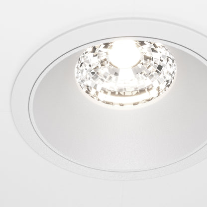 Maytoni Alfa LED 36° ugradbeni kružni downlight, bijeli