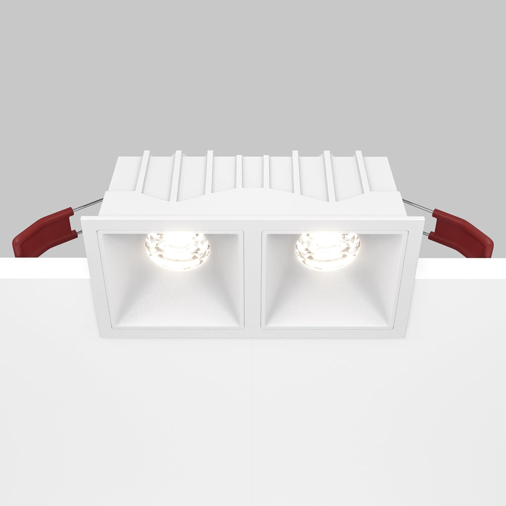 Maytoni Alfa LED 10W 36° ugradbena četvrtasta svjetiljka prema dolje, bijela