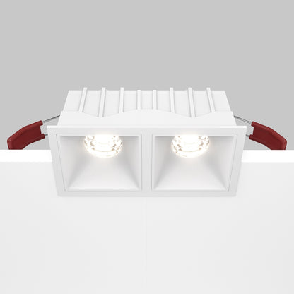 Maytoni Alfa LED 10W 36° ugradbena četvrtasta svjetiljka prema dolje, bijela