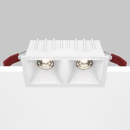 Maytoni Alfa LED 10W 36° ugradbena četvrtasta svjetiljka prema dolje, bijela