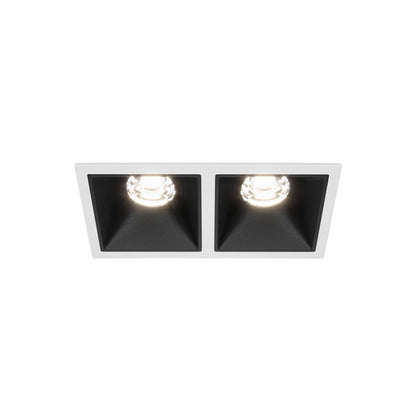 Maytoni Alfa LED 10W 36° ugradbena četvrtasta svjetiljka, crna