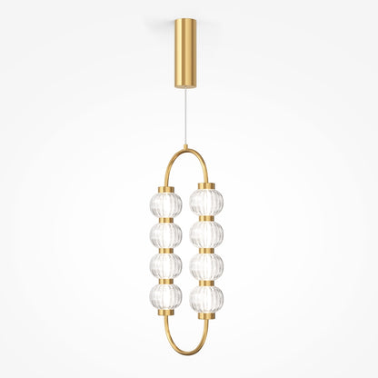 Maytoni Amulet LED viseća svjetiljka, kompozicija lanca