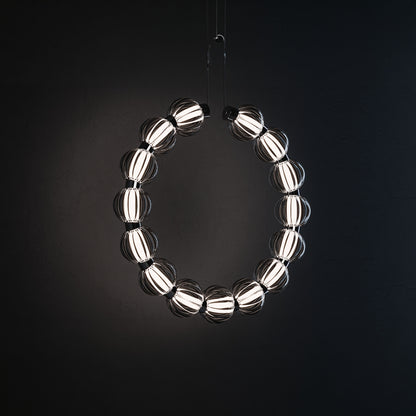 Maytoni Amulet LED viseća svjetiljka, kompozicija lanca