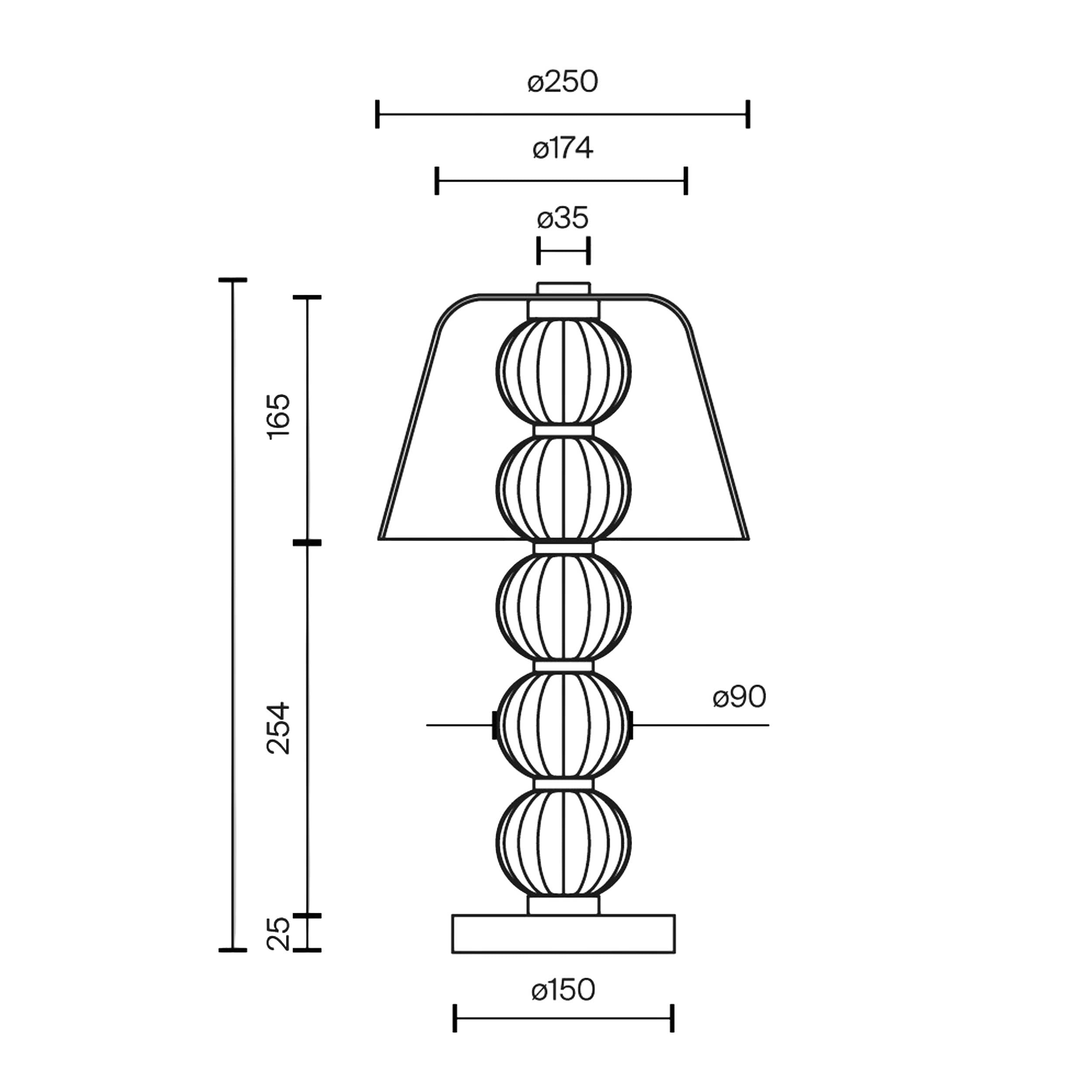 Maytoni Amulet LED stolna lampa