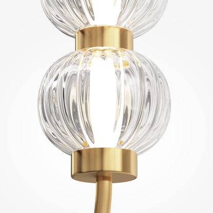 Maytoni Amulet LED zidna svjetiljka, kompozicija lanaca