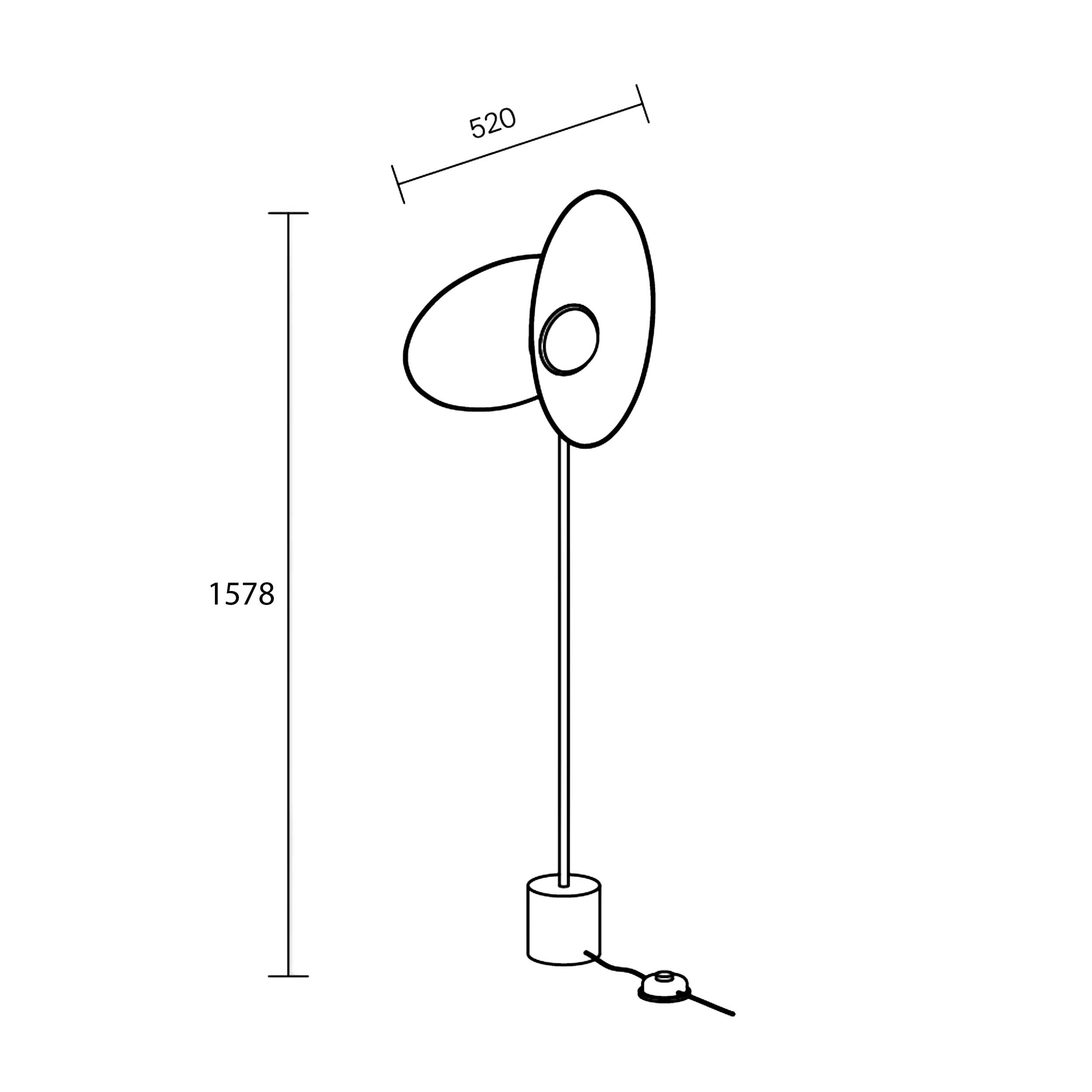 Maytoni Evolution LED podna lampa