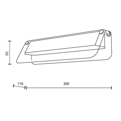 Maytoni Flat LED zidna svjetiljka