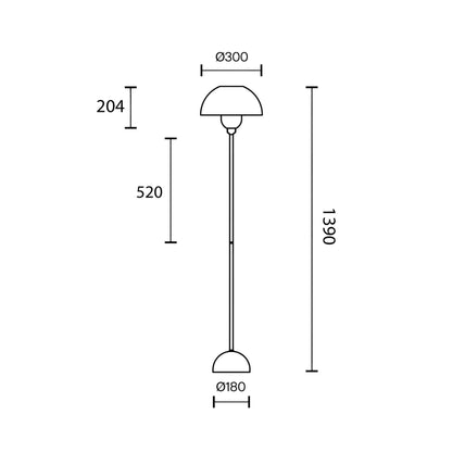 Maytoni Memory E14 podna lampa