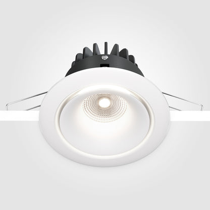 Maytoni Yin LED 12W 60° ugradbena kružna svjetiljka za dolje