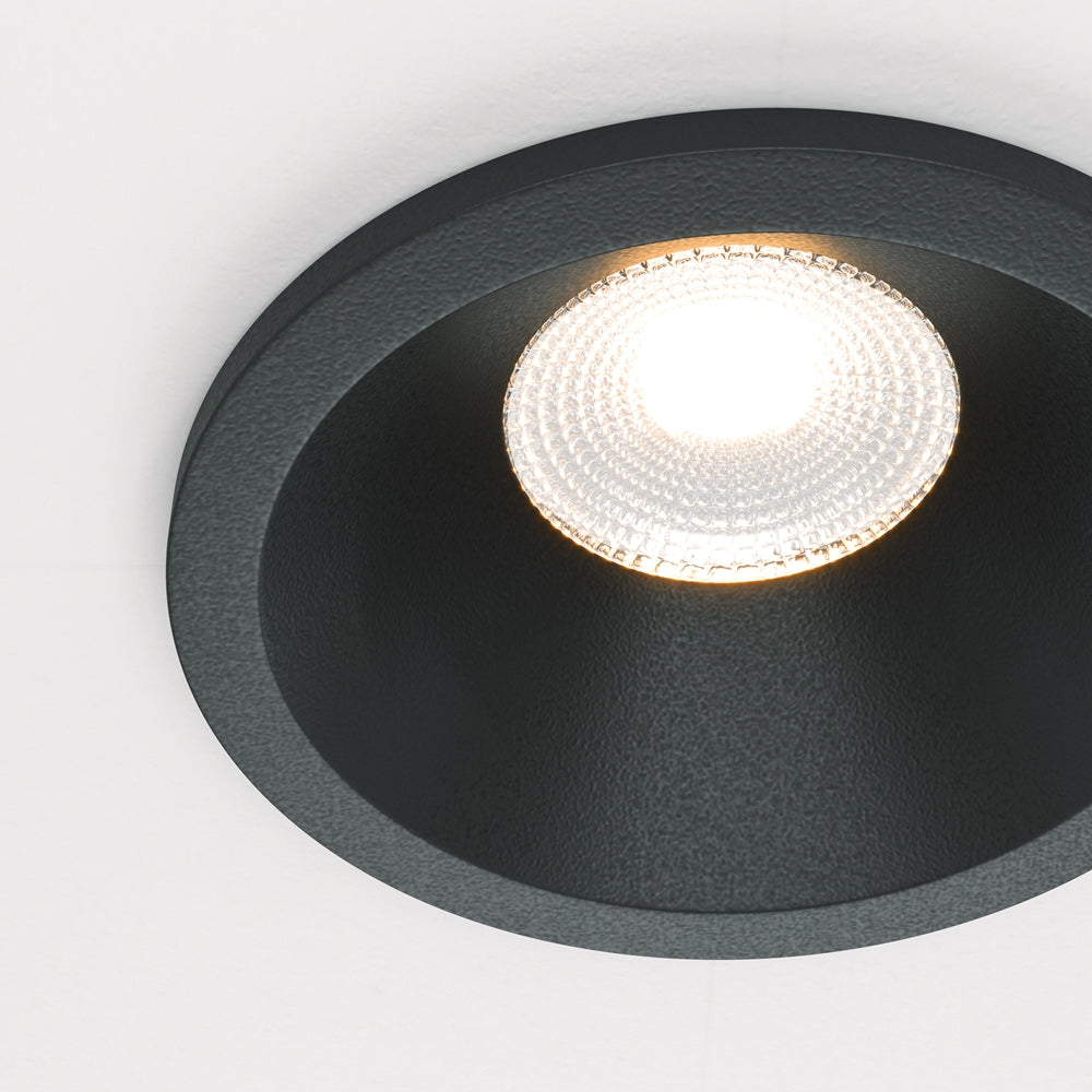 Maytoni Zoom LED 60° ugradbeni kružni usmjereni reflektor, crni