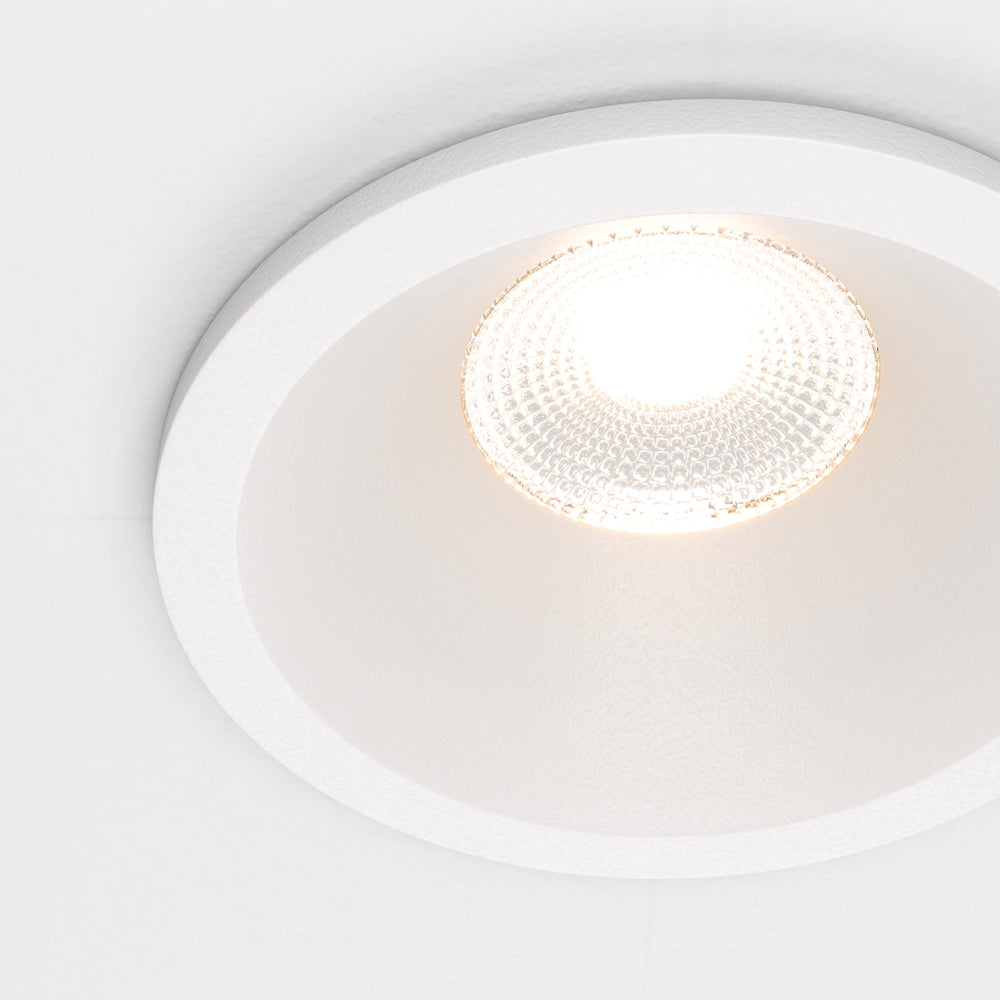 Maytoni Zoom LED 60° ugradbeni kružni downlight, bijeli