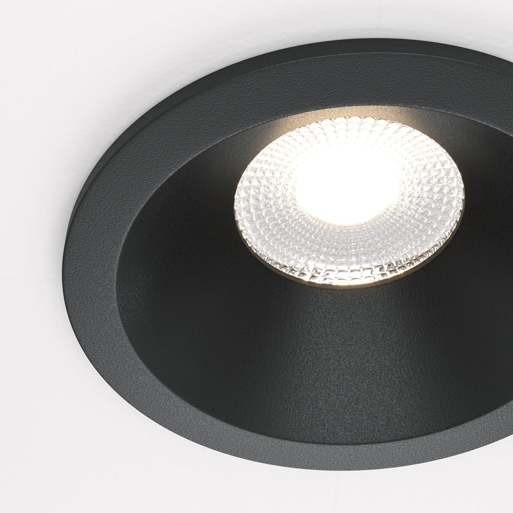 Maytoni Zoom LED 60° ugradbeni kružni usmjereni reflektor, crni