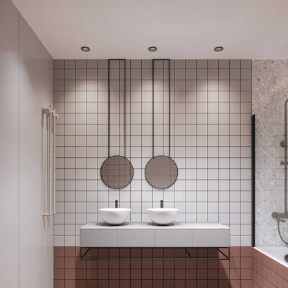 Maytoni Zoom LED 60° ugradbeni kružni usmjereni reflektor, crni