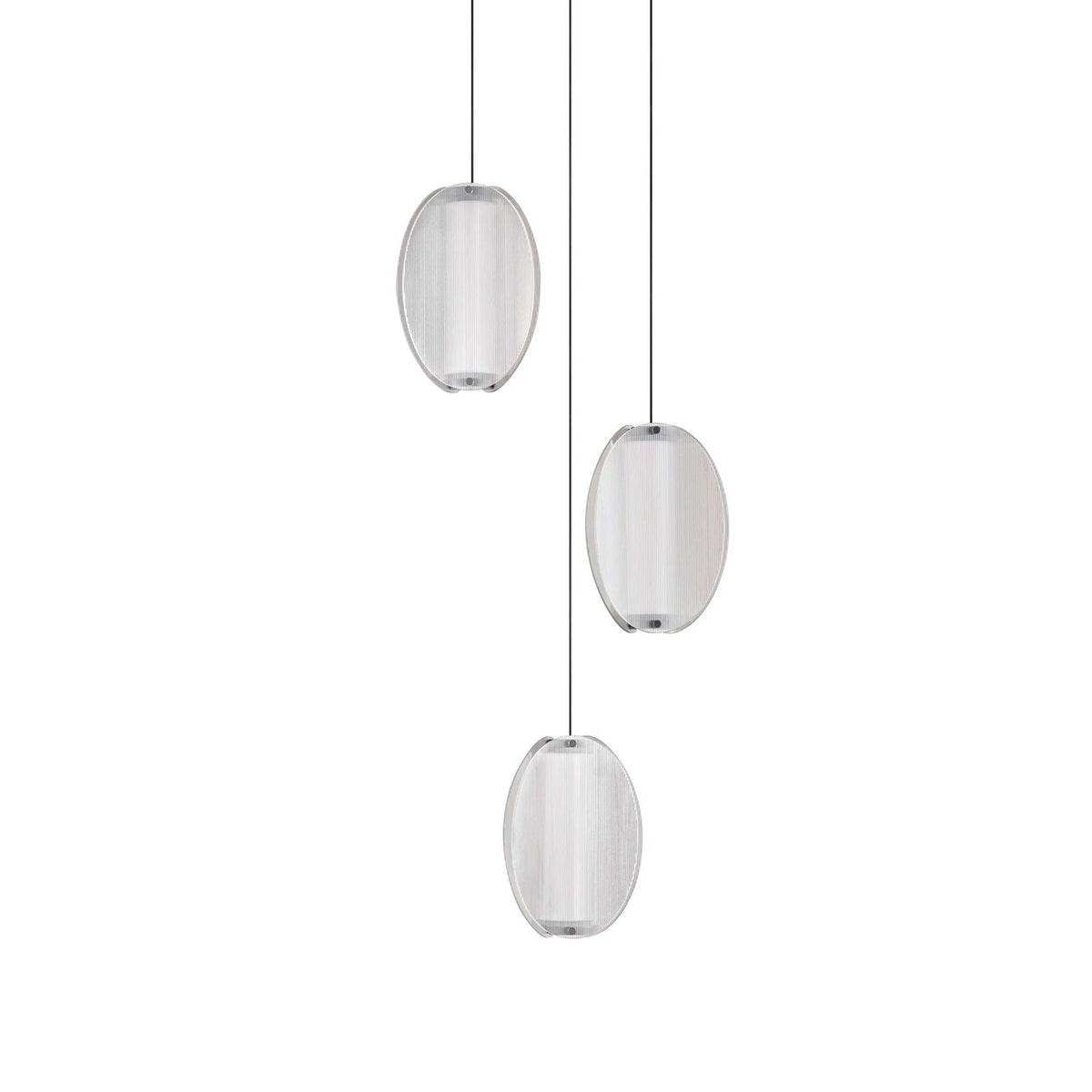 Nova Luce Noir LED viseća svjetiljka u vertikalnom položaju