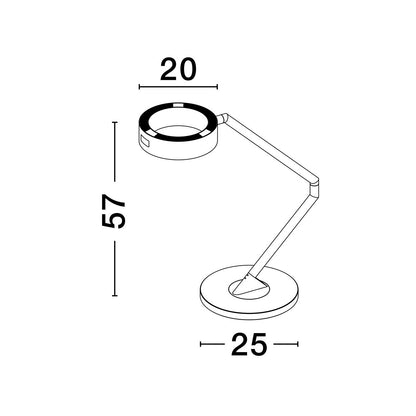 Nova Luce Afi LED stolní svítidlo