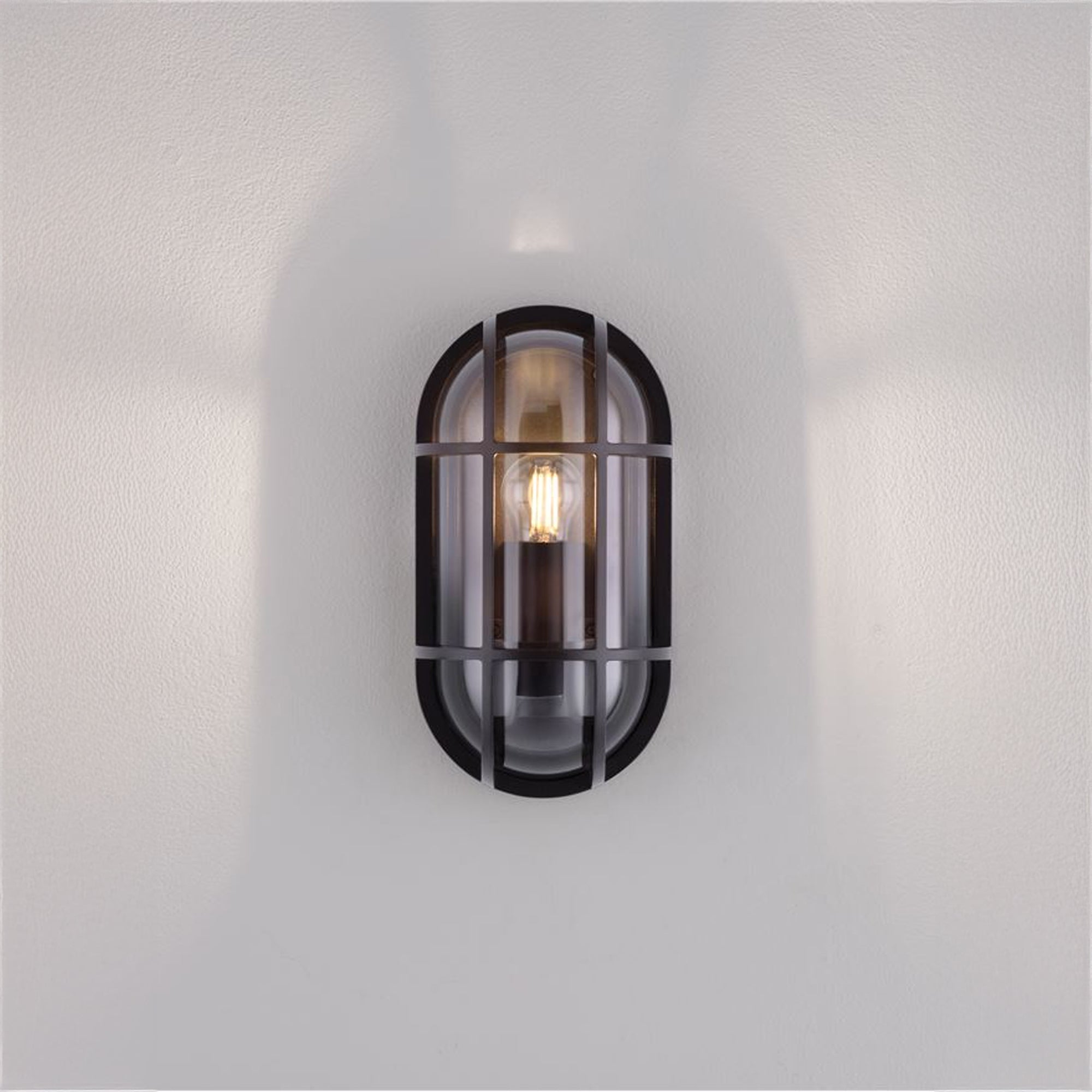 Nova Luce Amel E27 nástěnné oválové svítidlo IP65