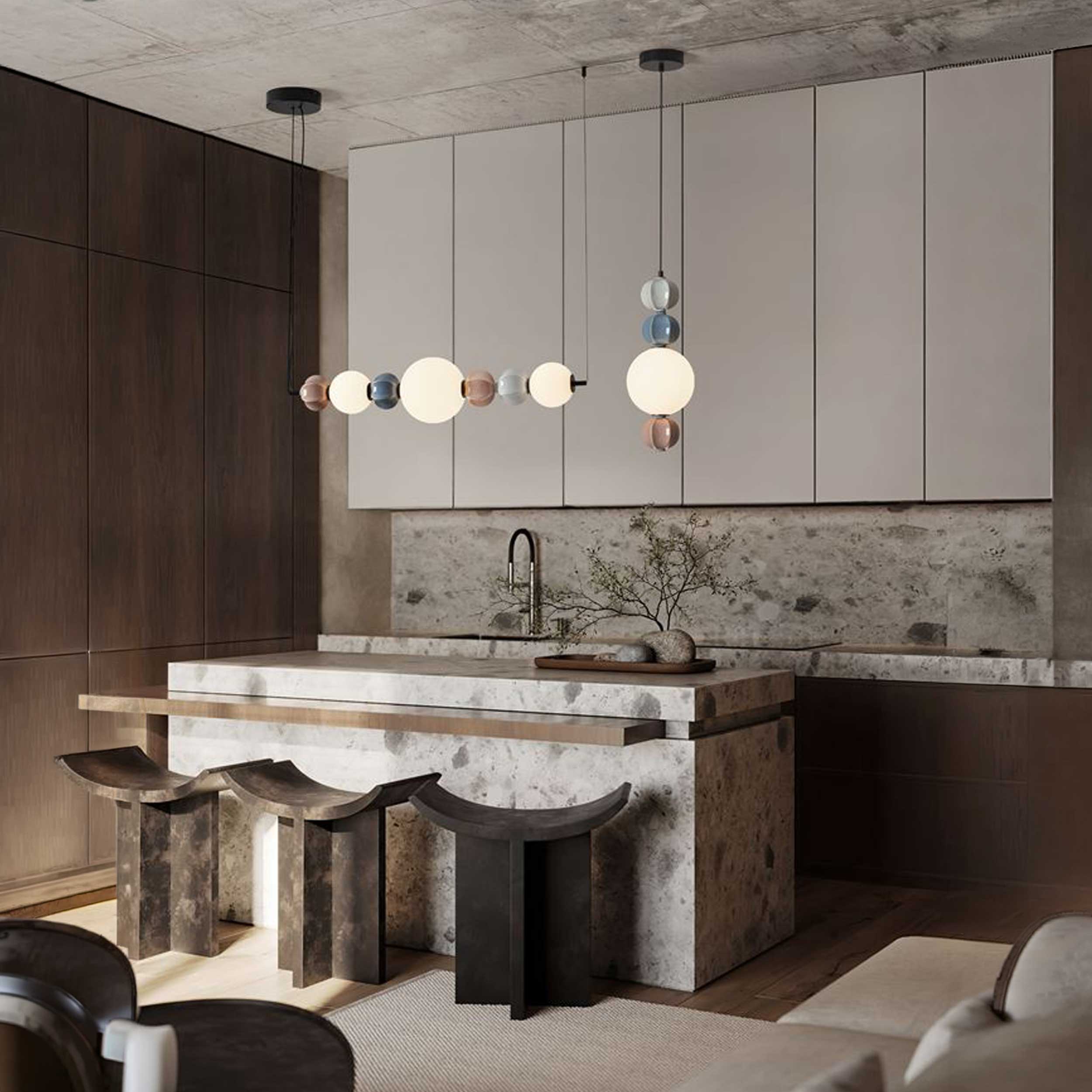 Nova Luce Dazz LED vertikalna viseća svjetiljka