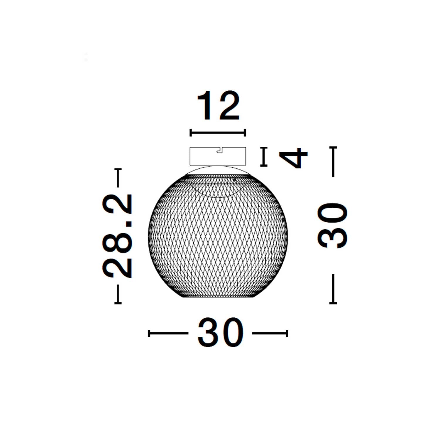 Nova Luce Kinetic LED přisazené stropní svítidlo